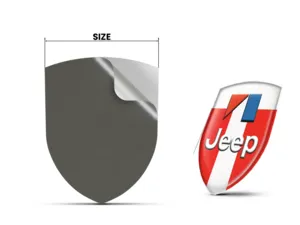 Jeep Permanent Stickers Pro Max Durable Stylish Design
